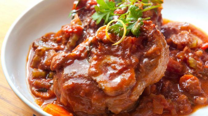 אוסובוקו א לה מילאנזה עם גרמולטה