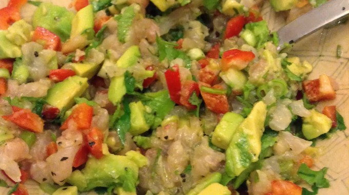 סביצ’ה עם אבוקדו