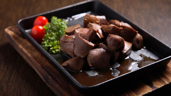 כבד עוף ביין מרסלה או פורט