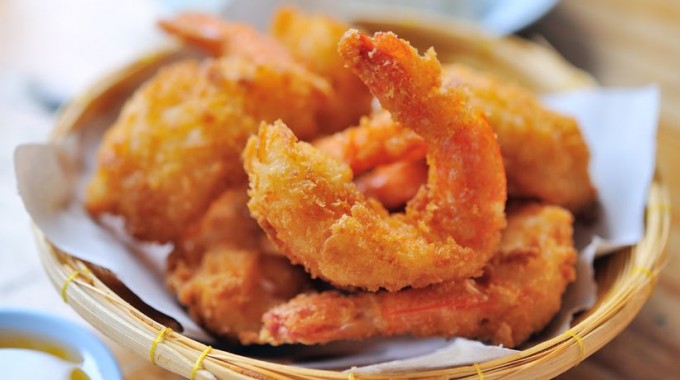 שרימפס מטוגנים