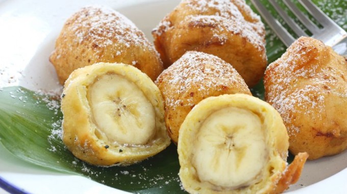 פירות מטוגנים בבלילת בירה