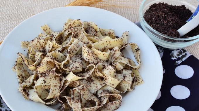 פסטה מתוקה עם פרג