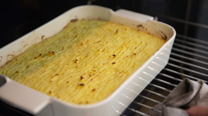 פאי תפוחי אדמה עם פטריות