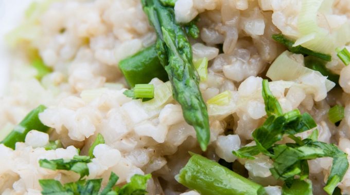 ריזוטו עם אספרגוס